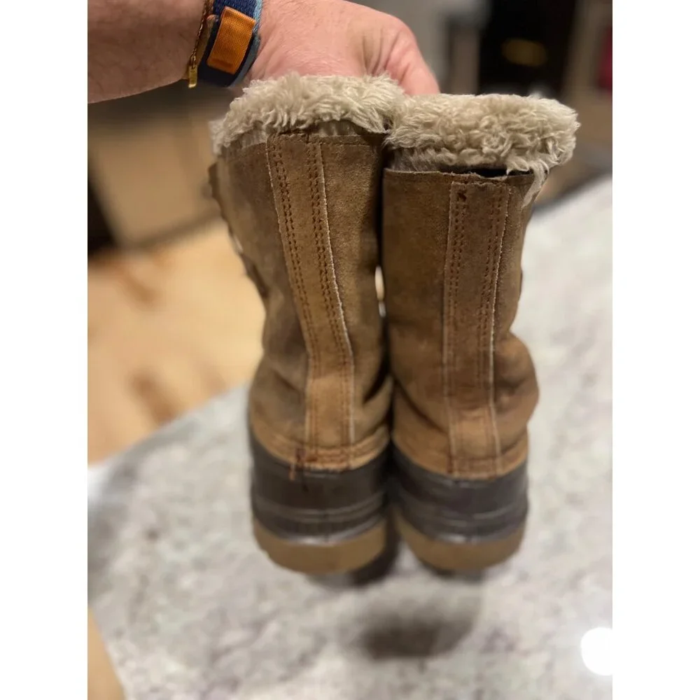Sorel Steel Shank Leather Made in USA Winter Boots - Size 11